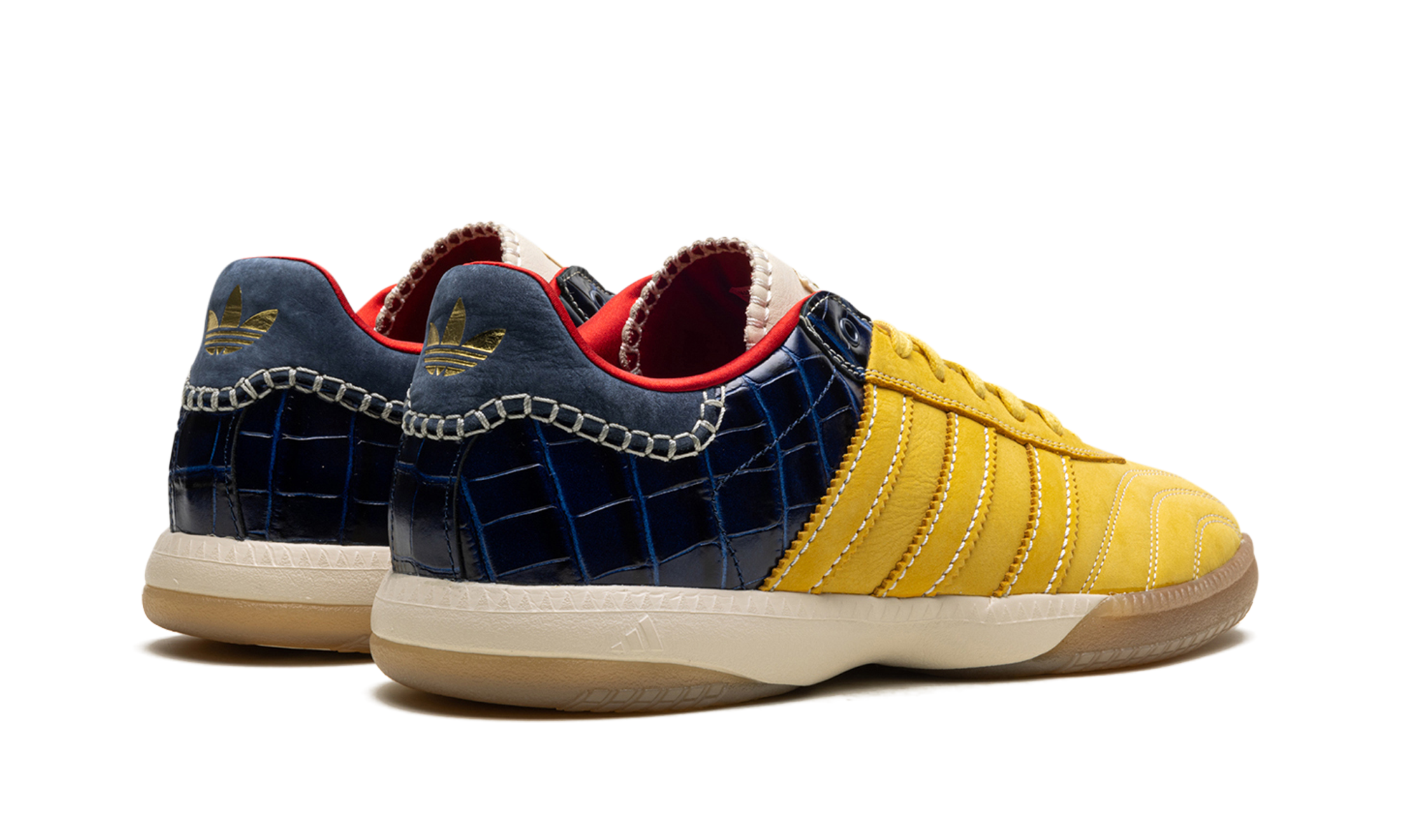 Adidas Samba Millennium Wales Bonner Fade Gold Navy Croc
