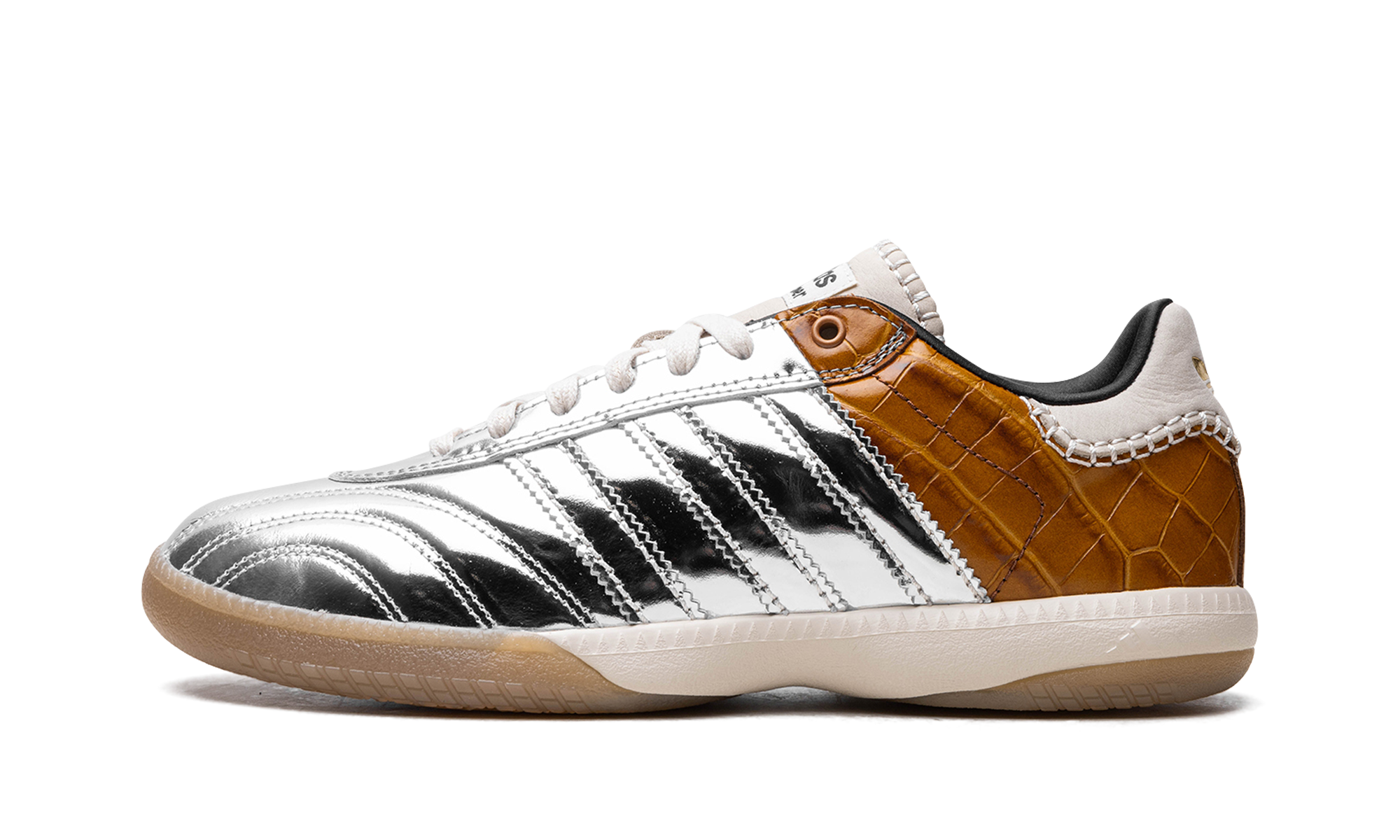 Adidas Samba Millennium Wales Bonner Silver Metallic Yellow Croc