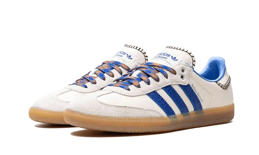 Adidas Samba Nylon Wales Bonner Wonder Clay Royal, Wonder Clay/Team Royal Blue/Wonder White (IH7756)