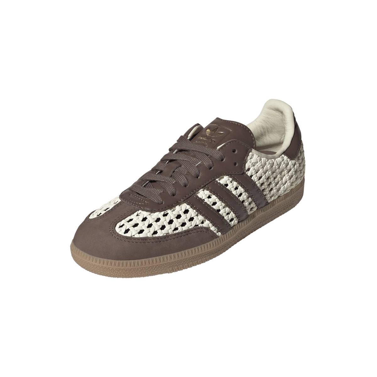 Adidas Samba OG Basketweave Cream White Earth Strata