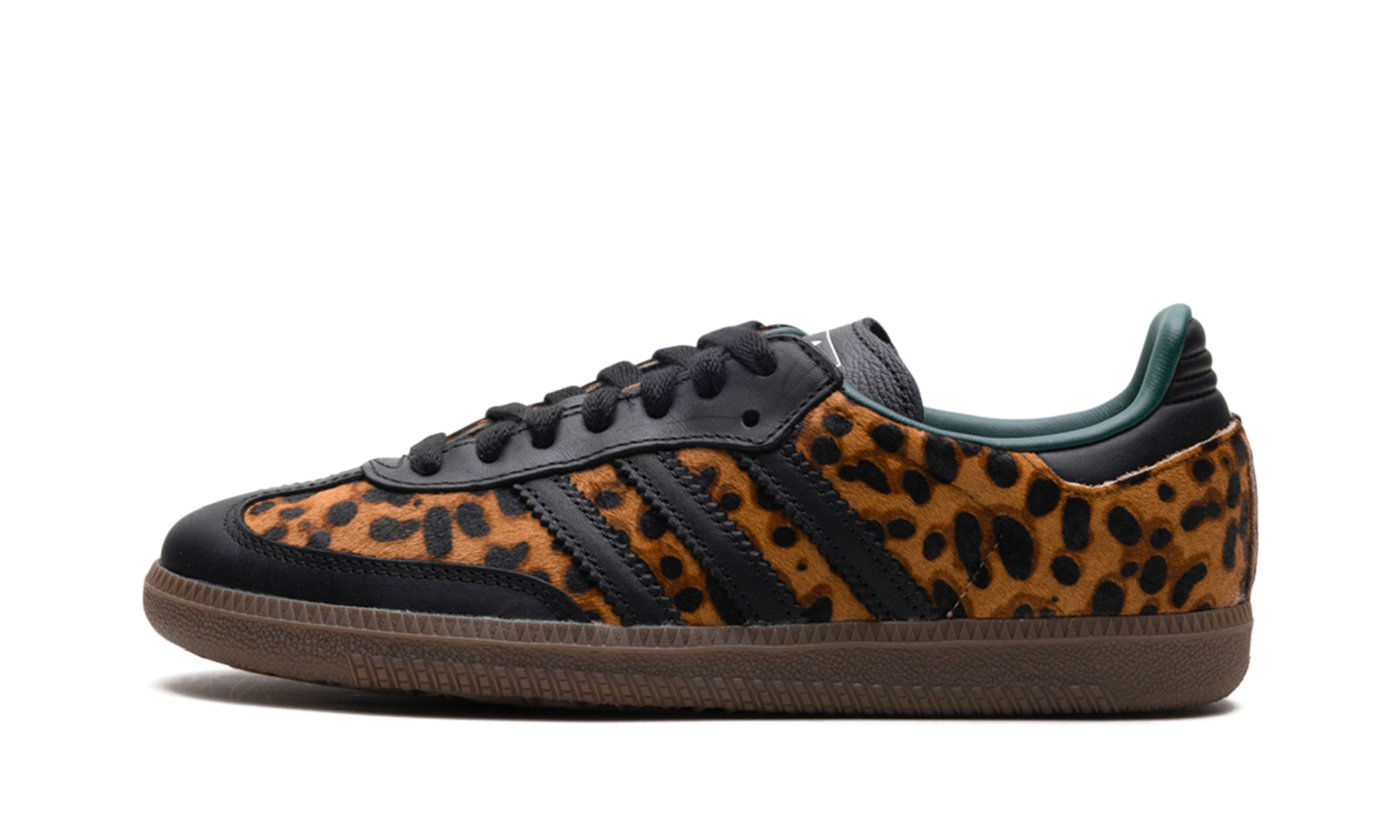 Adidas Samba OG Black Green Leopard