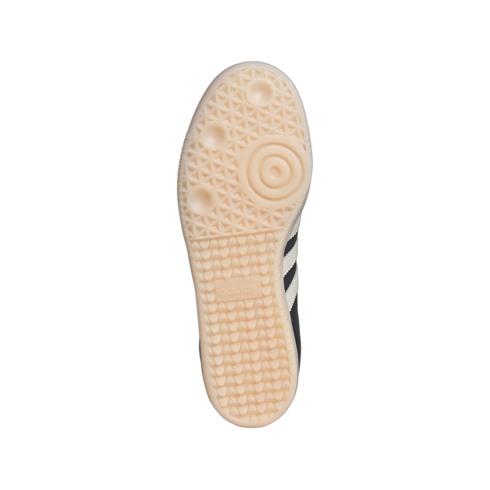 Adidas Samba OG Black Pink Ribbon Laces, Black/Beige/Pink (IH8047)