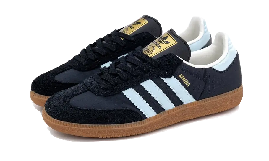 Adidas Samba OG Carbon, Carbon/Almost Blue/Chalk White (ID0493)