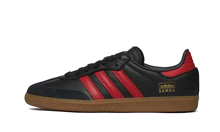 Adidas Samba OG Carbon Better Scarlet, Carbon/Better Scarlet/Gum (IG6173)