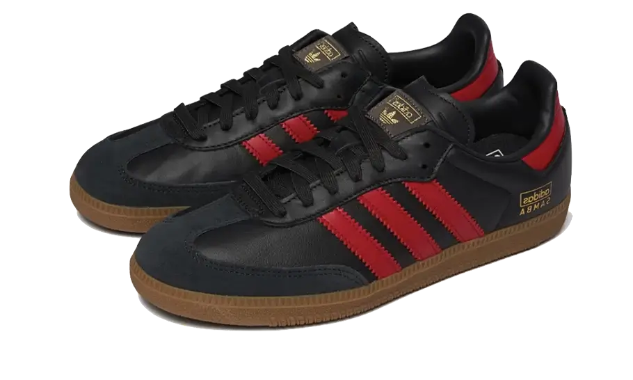 Adidas Samba OG Carbon Better Scarlet, Carbon/Better Scarlet/Gum (IG6173)