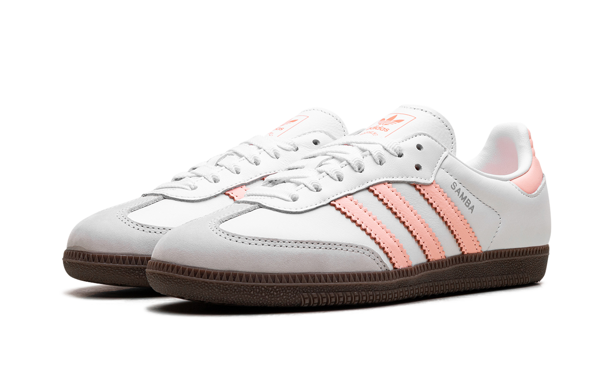 Adidas Samba OG Cloud White Clear Orange Semi Coral
