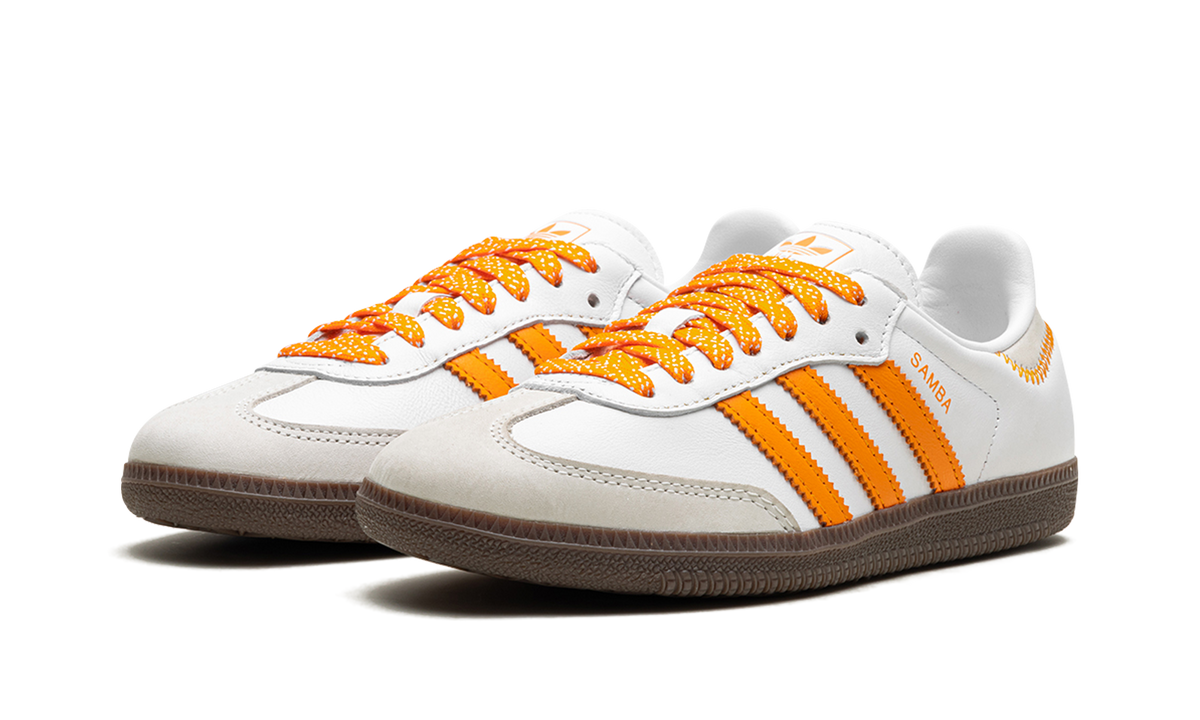 Adidas Samba OG Cloud White Orange