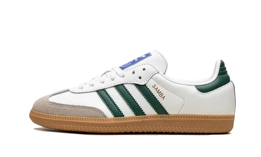 Adidas Samba OG Collegiate Green, Cloud White/Collegiate Green/Gum (IE3437)