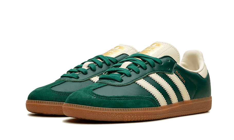 Adidas Samba OG Collegiate Green, Collegiate Green/Cream White/Gold Metallic (IE0872)