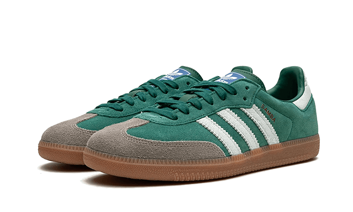 Adidas Samba OG Collegiate Green Gum Grey Toe, Collegiate Green/Footwear White/Gum (ID2054)