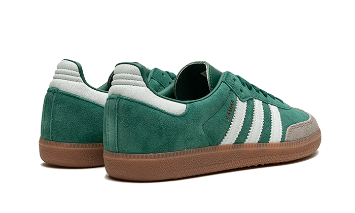 Adidas Samba OG Collegiate Green Gum Grey Toe, Collegiate Green/Footwear White/Gum (ID2054)