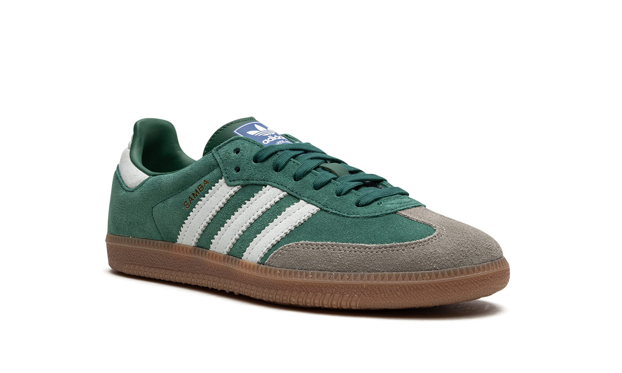 Adidas Samba OG Collegiate Green Gum Grey Toe