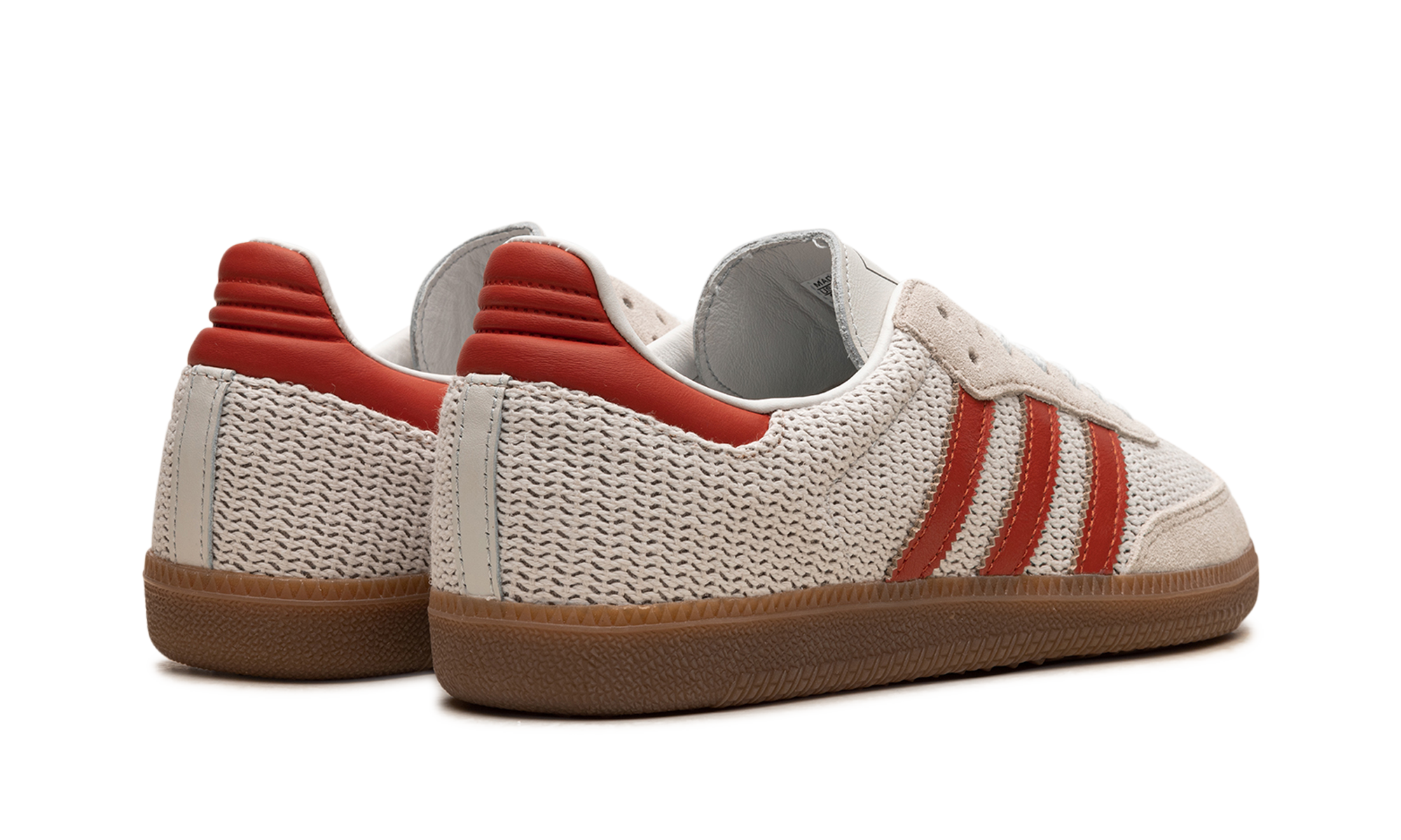 Adidas Samba OG Crystal White Preloved Red