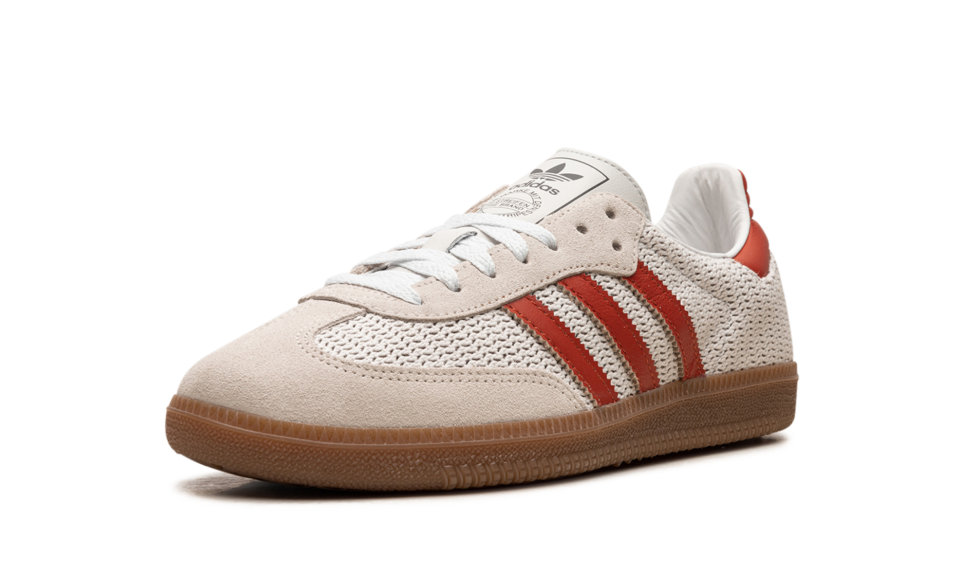 Adidas Samba OG Crystal White Preloved Red