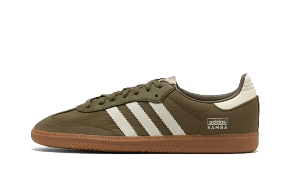 Adidas Samba OG Focus Olive Gum, Focus Olive F21/Wonder White F21/Gum (IE3440)