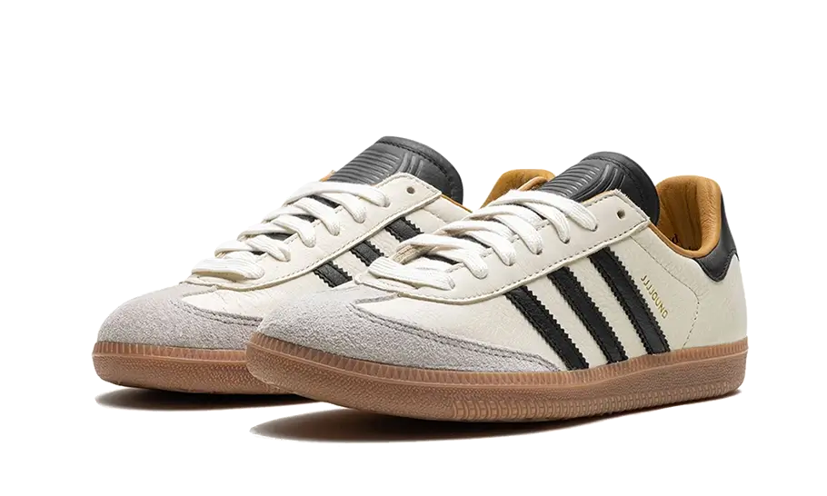 Adidas Samba OG JJJJound White, Off White/Core Black/Gum (ID8708)