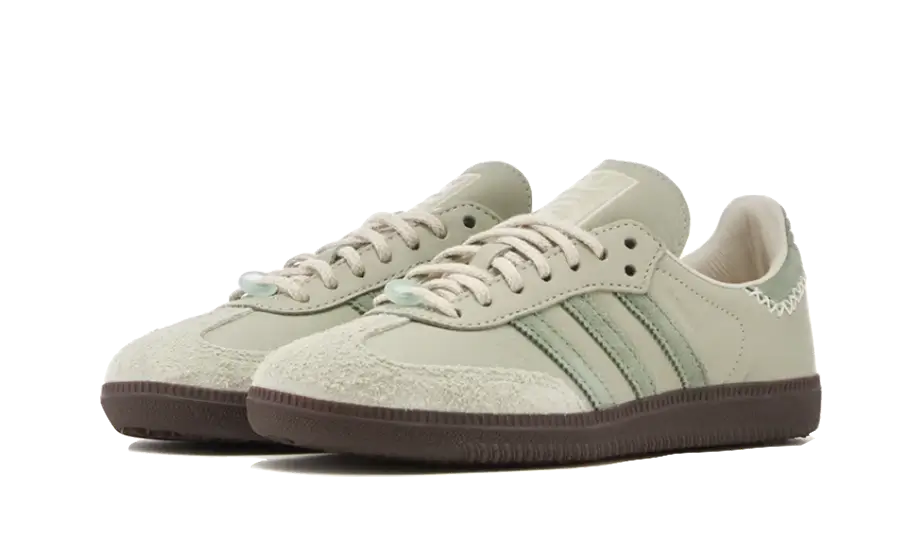 Adidas Samba OG Maha Half Green, Half Green/Silver Green/Off White (IE0967)