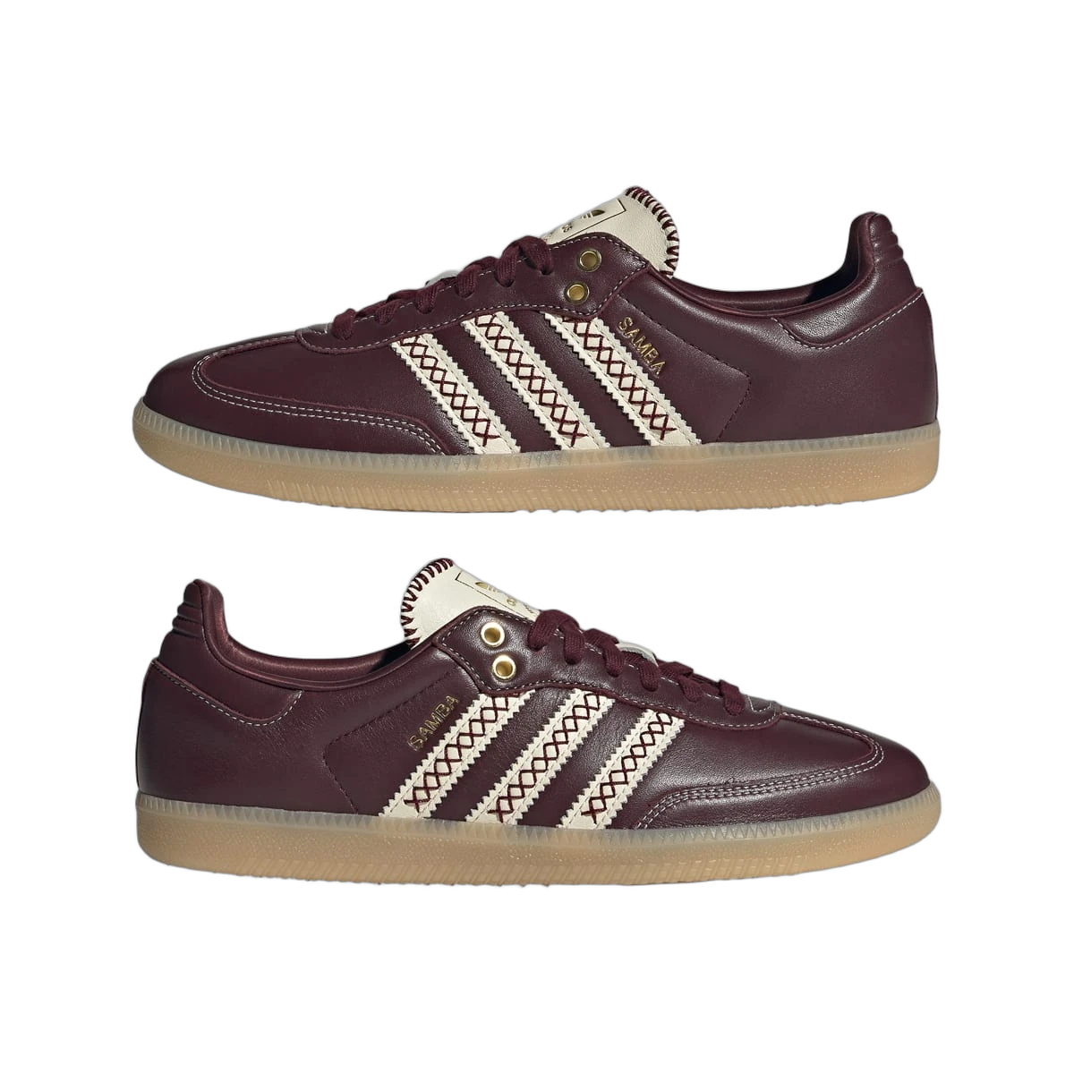 Adidas Samba OG Maroon White Gum