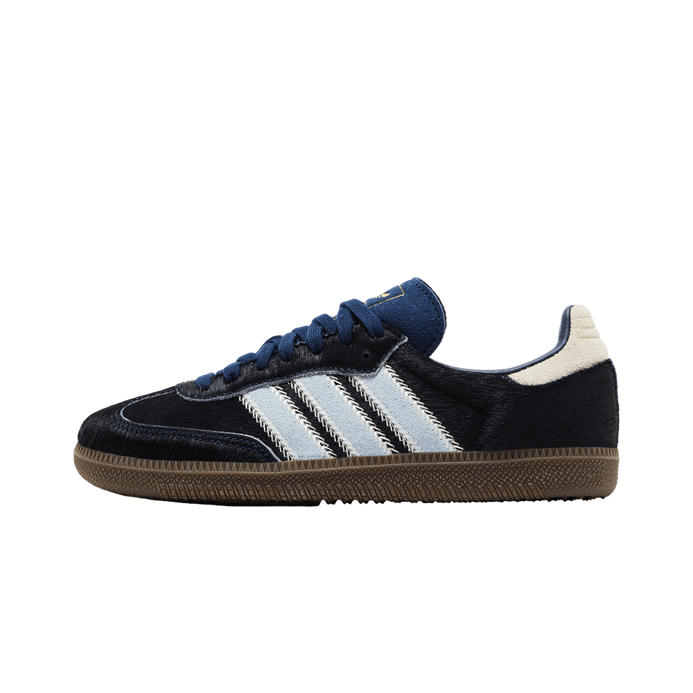 Adidas Samba OG Pony Hair Night Indigo Clear Sky, Night Indigo/Clear Sky/Tactile Blue (JS3934)