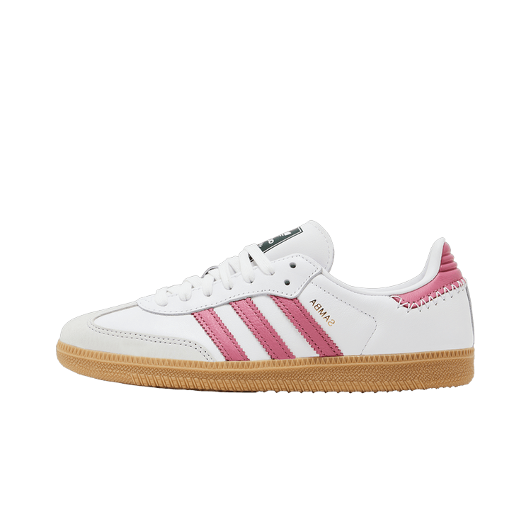 Adidas Samba OG Rose Tone, White/Rose Tone/Collegiate Green (JI2013)