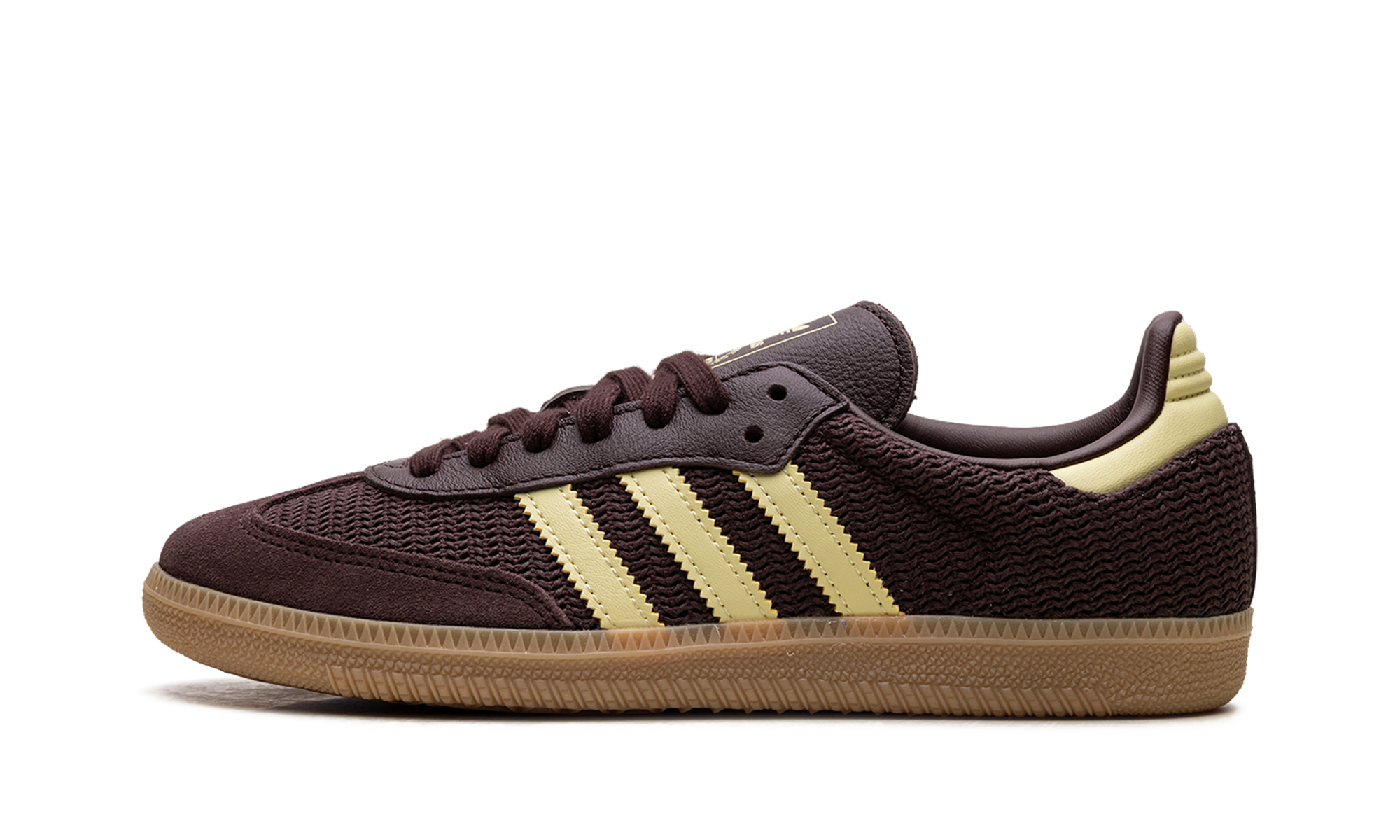 Adidas Samba OG Shadow Brown Powder Yellow
