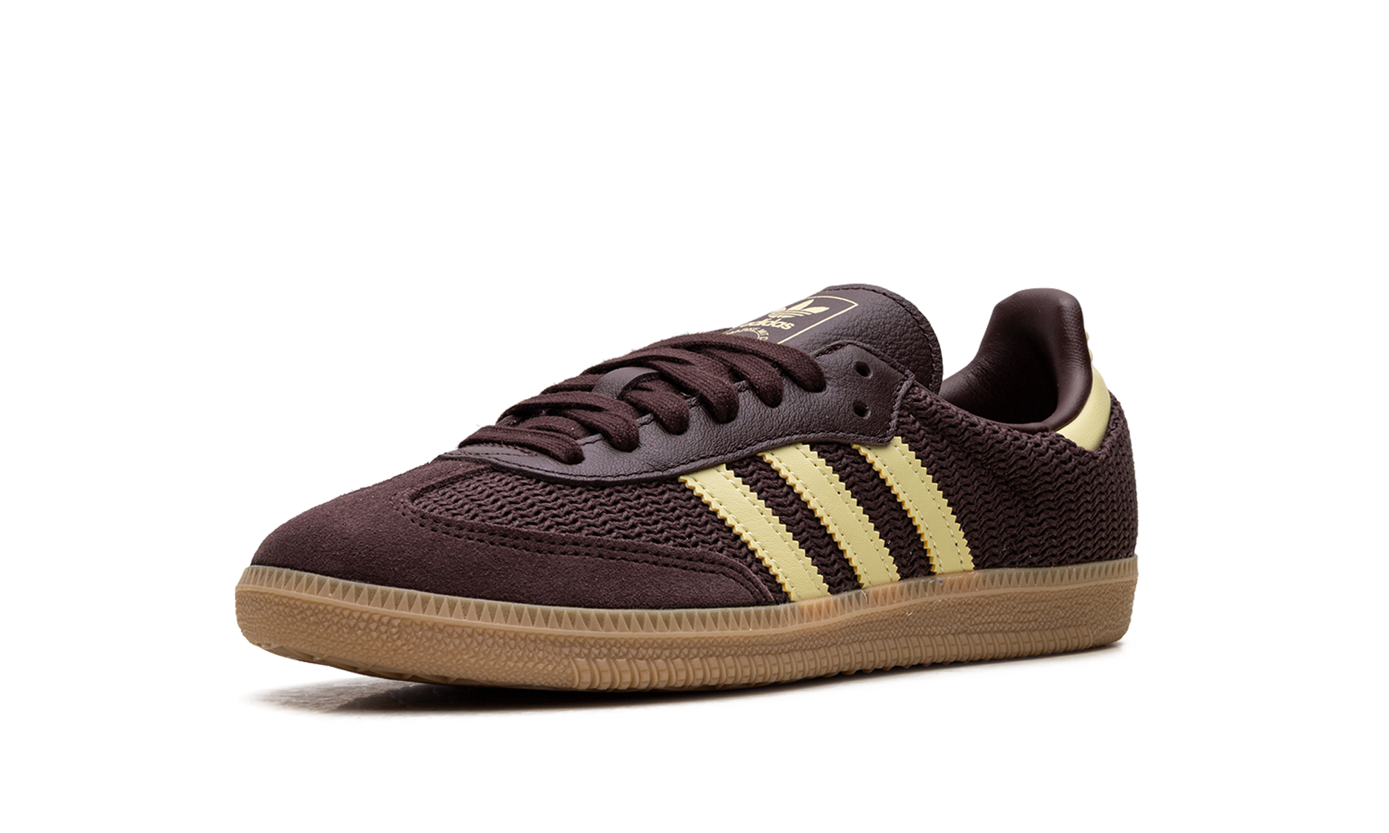 Adidas Samba OG Shadow Brown Powder Yellow
