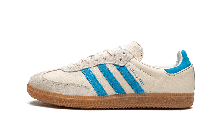 Adidas Samba OG Sporty & Rich Cream Blue, Cream White/Blue Rush/Gum (IE7096)