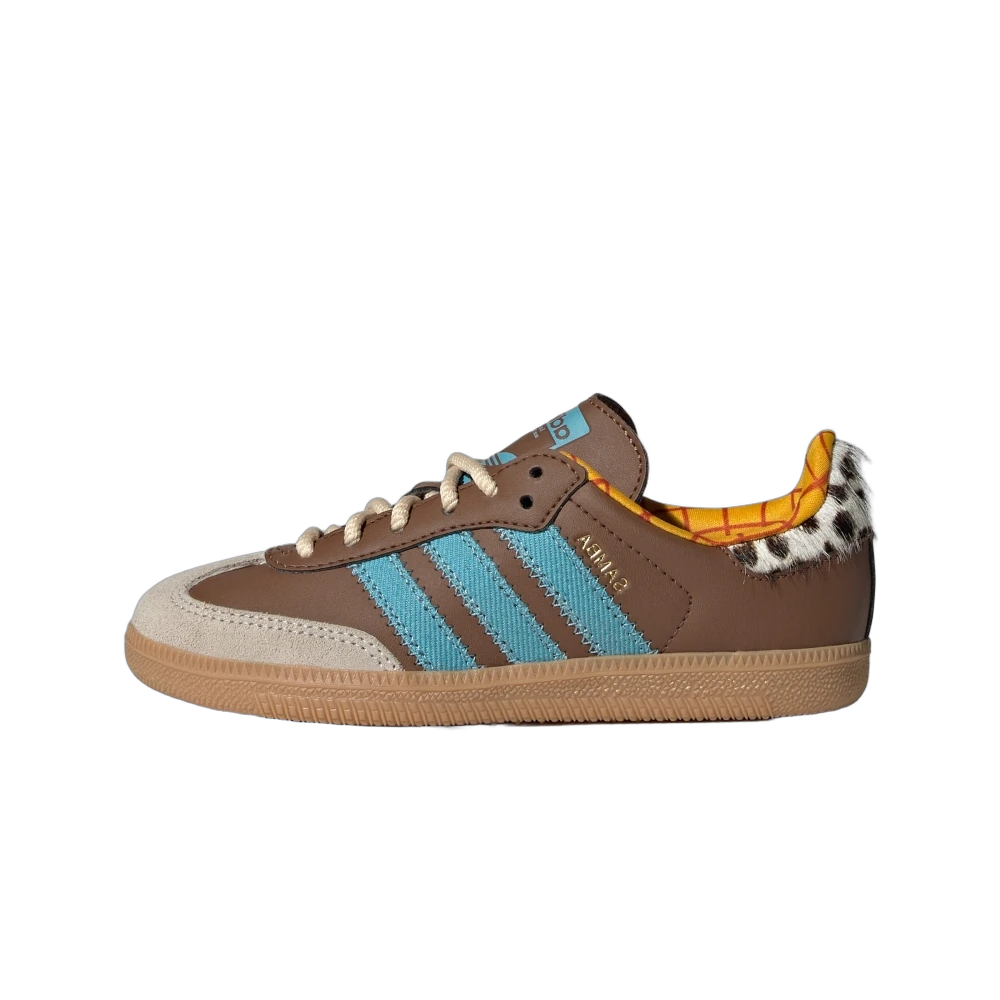 Adidas Samba OG Toy Story Woody (PS), Preloved Brown/Preloved Blue/Aluminum (JI3099)