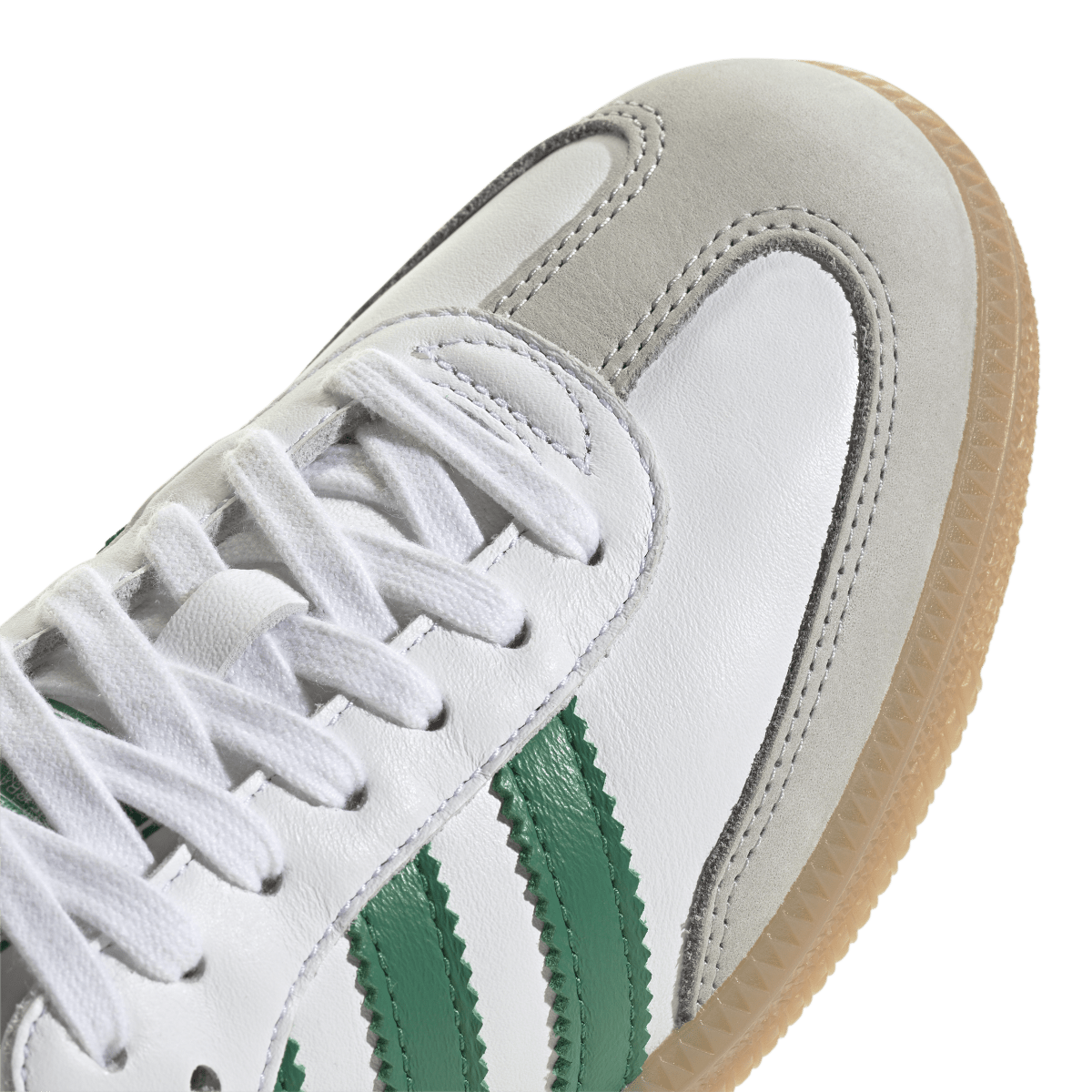 Adidas Samba OG White Bold Green Collegiate Green