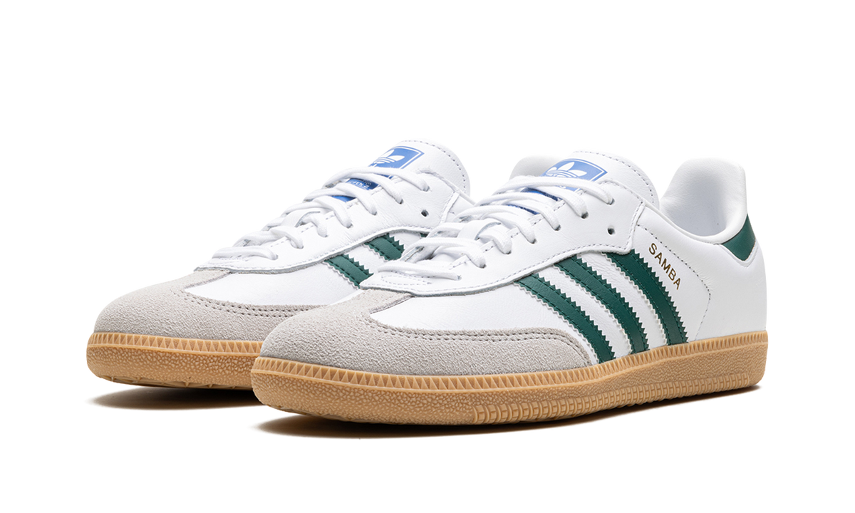 Adidas Samba OG White Collegiate Green Gum