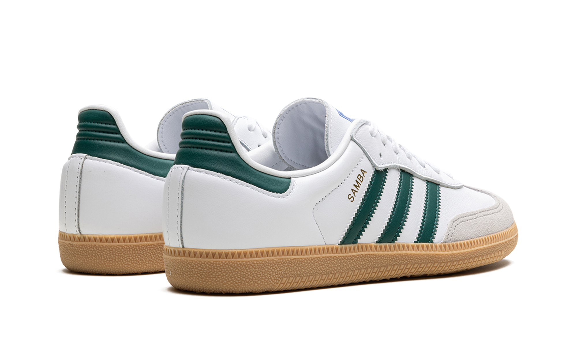 Adidas Samba OG White Collegiate Green Gum