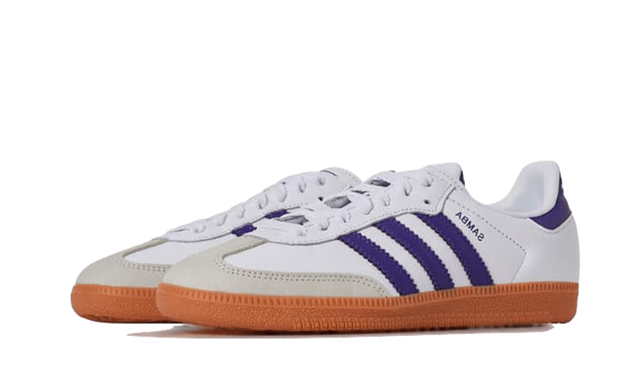 Adidas Samba OG White Energy Ink Gum, Cloud White/Energy Ink/Off White (IF6514)