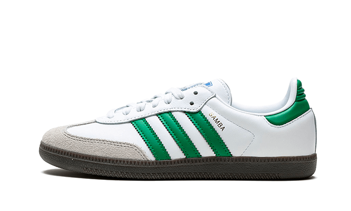 Adidas Samba OG Footwear White Green, Footwear White/Green/Supplier Color (IG1024)