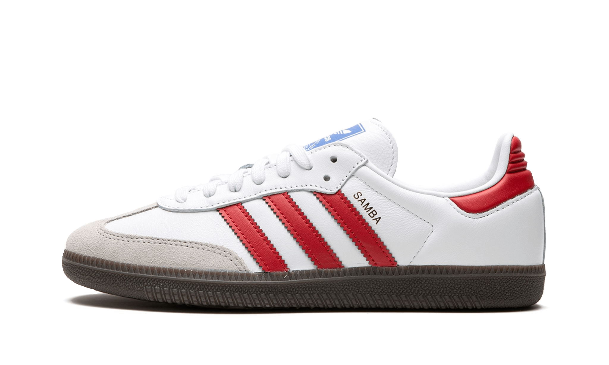 Adidas Samba OG White Better Scarlet, Footwear White/Better Scarlet/Supplier Color (IG1025)