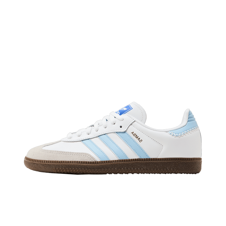 Adidas Samba OG White Sky Blue, Foowear White/Clear Sky/Blue (JI2003)