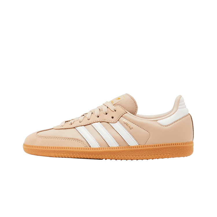 Adidas Samba OG Wonder Taupe, Wonder Taupe/Footwear White/Gold Metallic (IE6523)