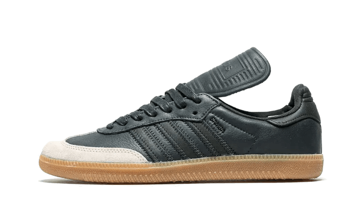 Adidas Samba Pharrell Humanrace Black, Night Grey/Core Black/Light Brown (HP3384)