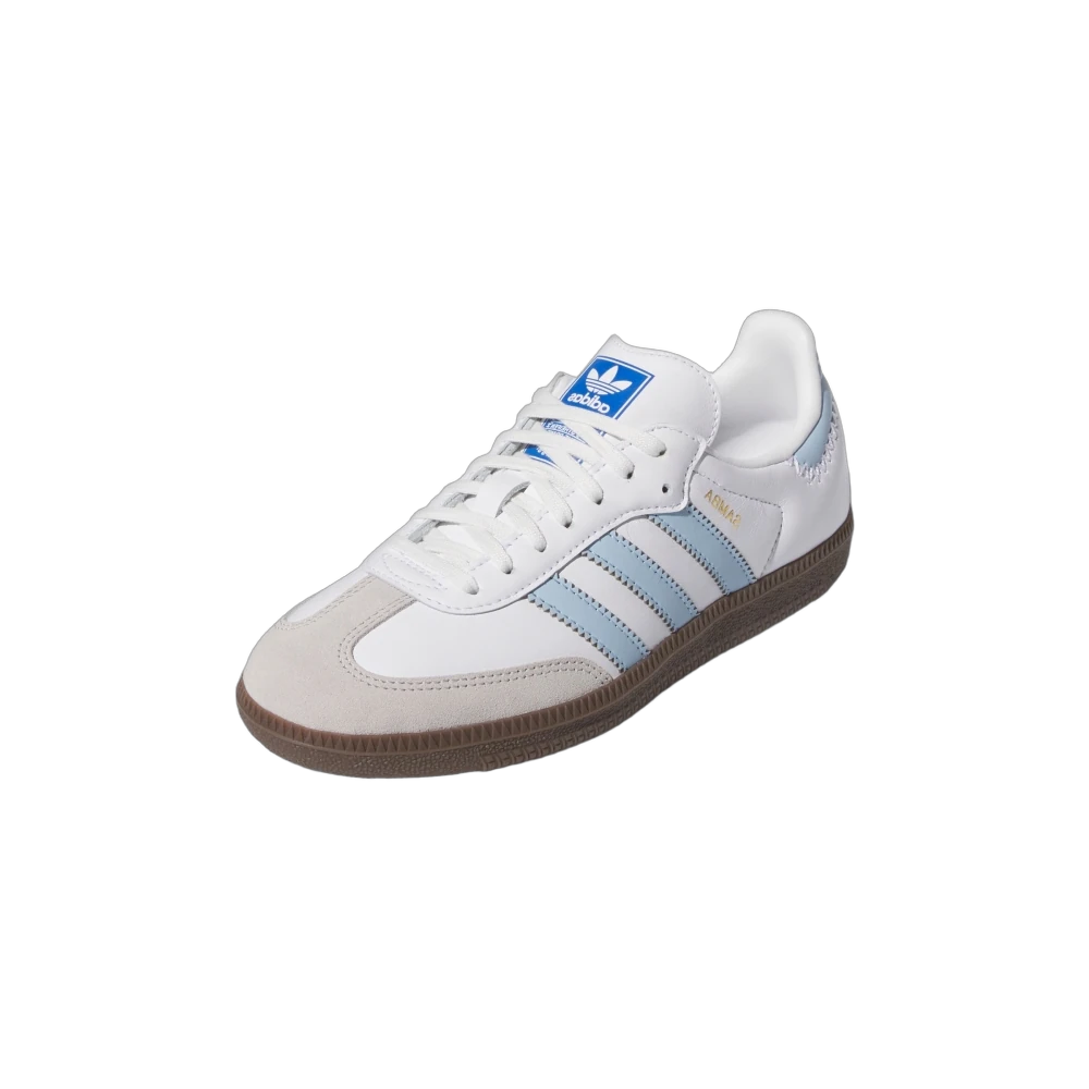 Adidas Samba White Clear Sky, Footwear White/Clear Sky/Blue (JI2009)