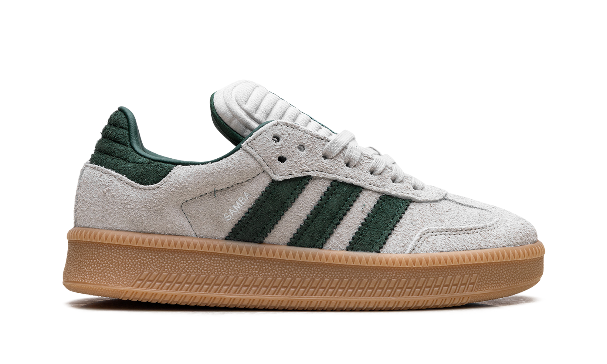 Adidas Samba XLG Putty Grey Collegiate Green