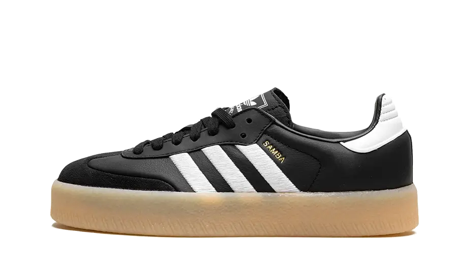 Adidas Sambae Black White Gum, Core Black/Core Black/Cloud White (ID0436)