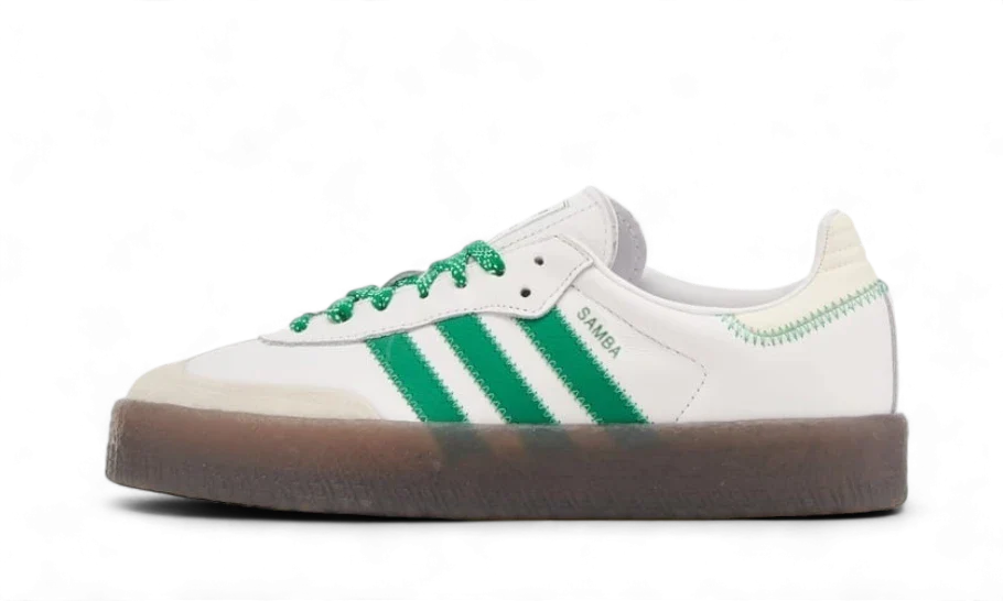 Adidas Sambae Cloud White Green, Cloud White / Green / Off White (IE9105)