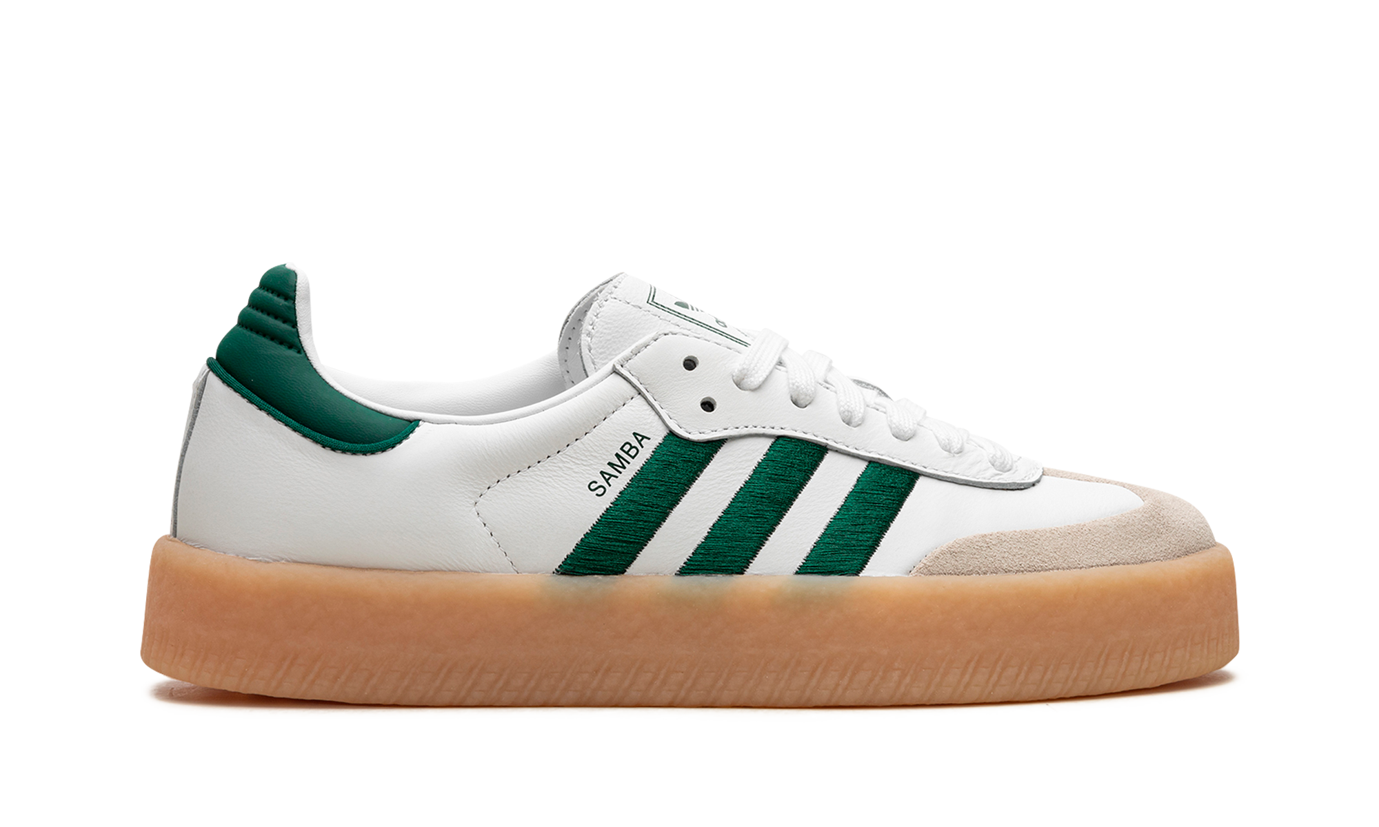 Adidas Sambae White Collegiate Green Gum