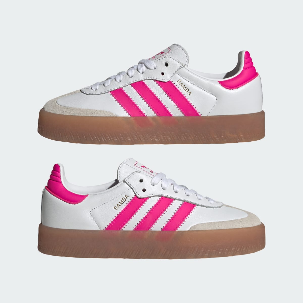 Adidas Sambae White Shock Pink