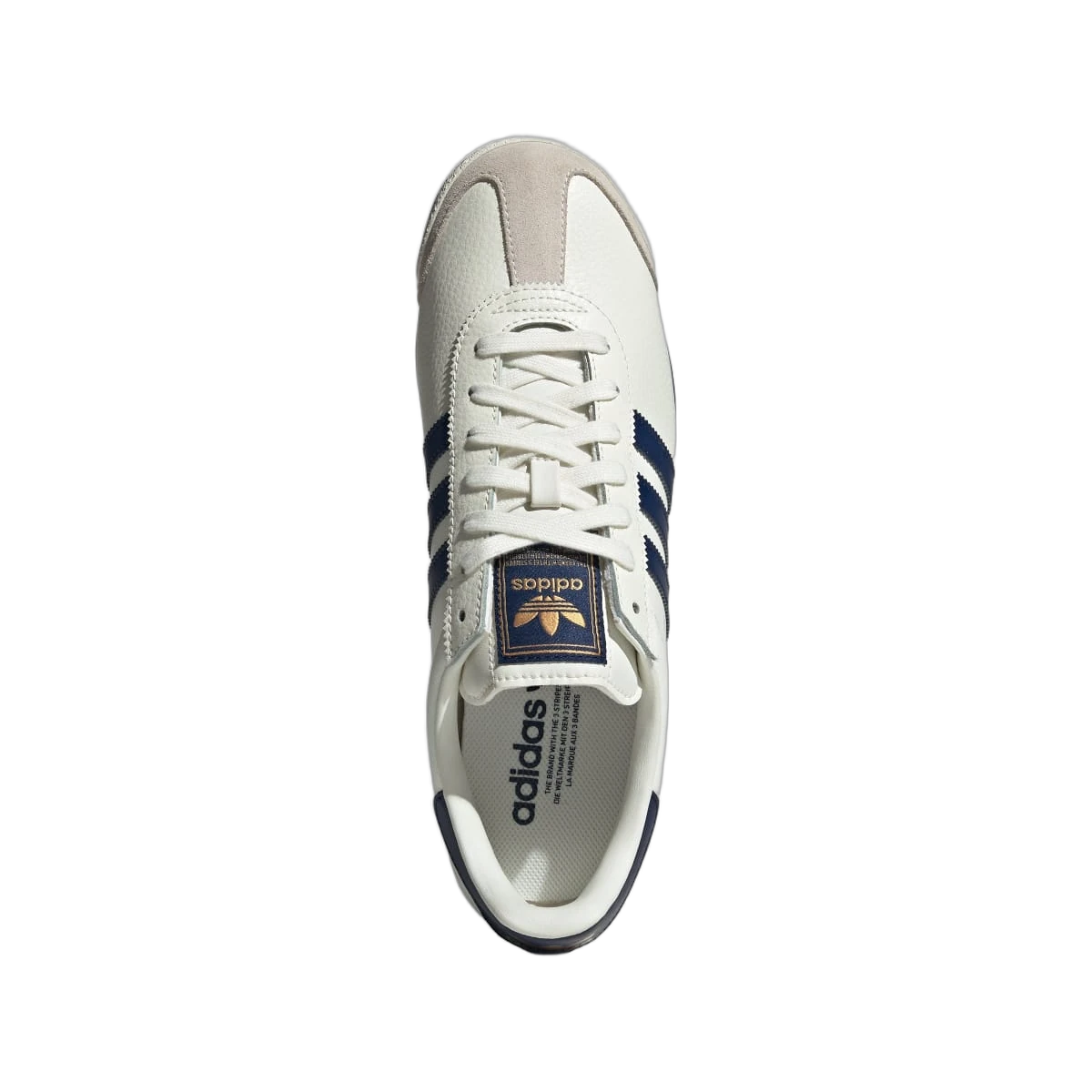 Adidas Samoa Off White Dark Blue Gold Metallic