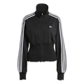 Adidas Smocked Firebird Track Top Black