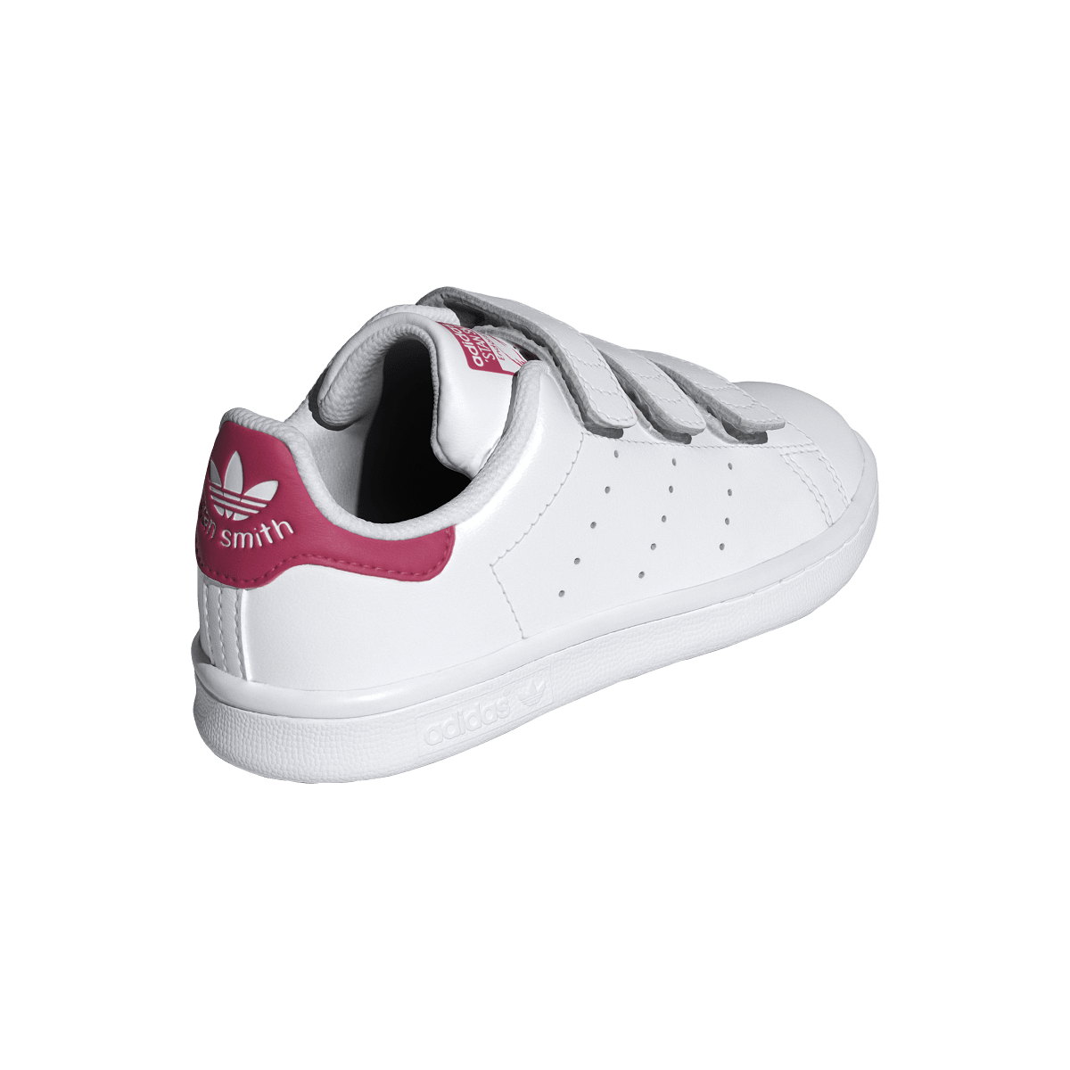 Adidas Stan Smith Comfort Closure Cloud White Bold Pink (PS)