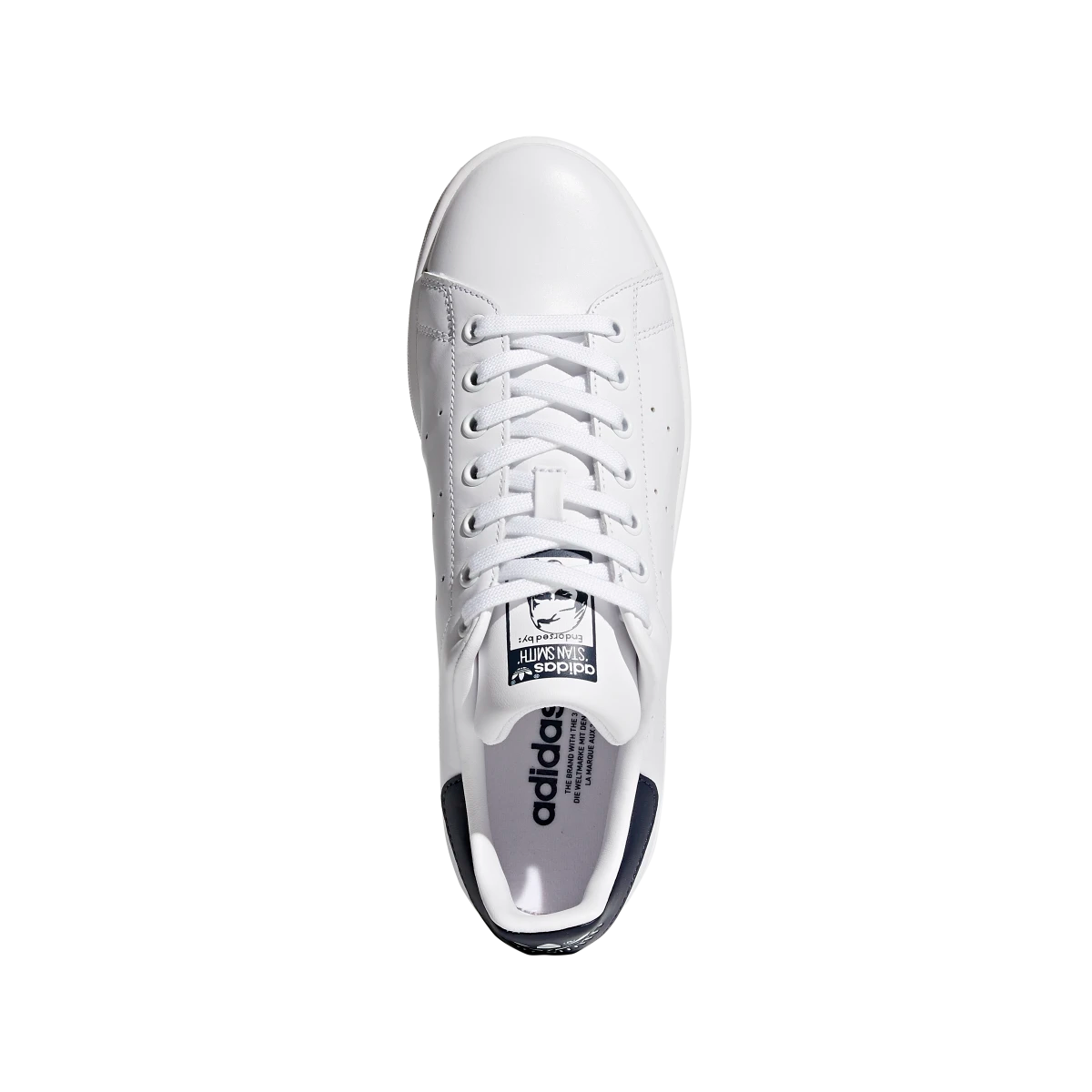 Adidas Stan Smith Core White New Navy, Core White/Core White/New Navy (M20325)