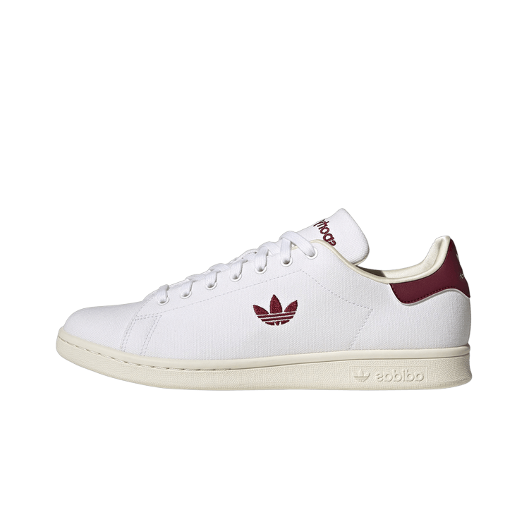 Adidas Stan Smith Sporty & Rich White Merlot, Cloud White/Collegiate Burgundy/Off White (HQ6073)