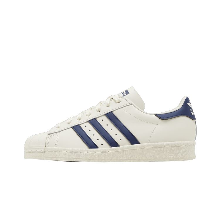 Adidas Superstar 82 White Dark Blue, Cloud White/Dark Blue/Cream White (GZ1537)