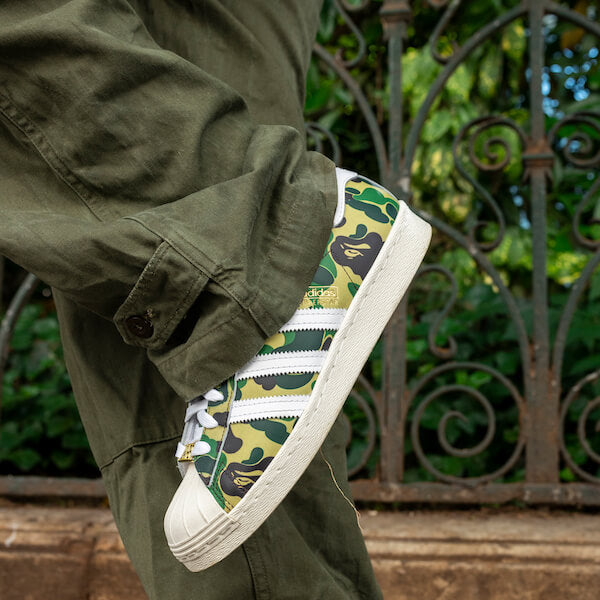 Adidas Superstar Bape ABC Camo Green, Green ABC Camo/White (GZ8981)
